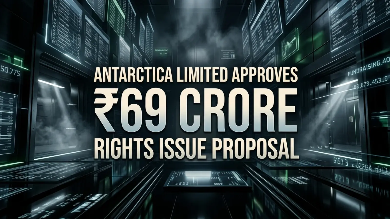 Antarctica Limited Approves ₹69 Crore Rights Issue Proposal