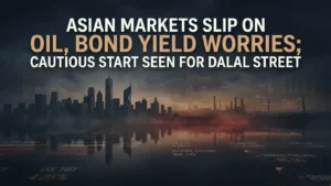 Asian Markets Slip on Oil, Bond Yield Worries; Cautious Start Seen For Dalal Street