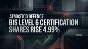 Atmastco Defence BIS Level 6 Certification; Shares Rise 4.99%
