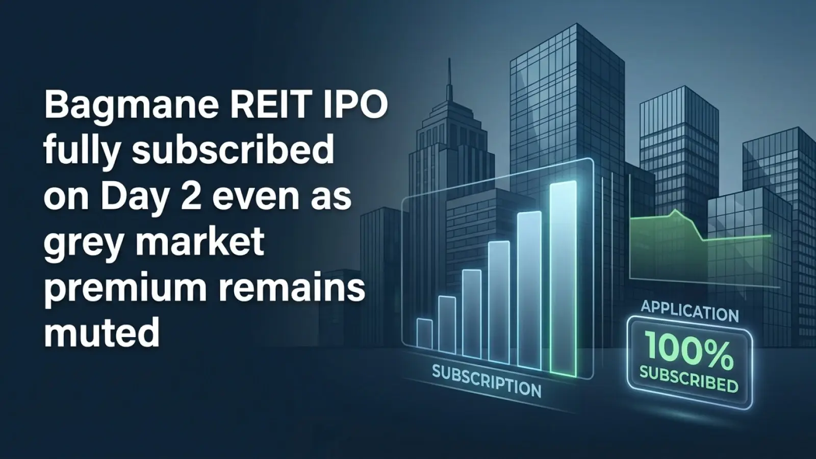Bagmane REIT IPO Fully Subscribed On Day 2 Even As Grey Market Premium Remains Muted