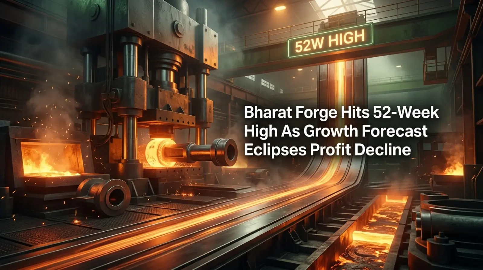 Q4 Results: Bharat Forge Hits 52-Week High As Growth Forecast Eclipses Profit Decline