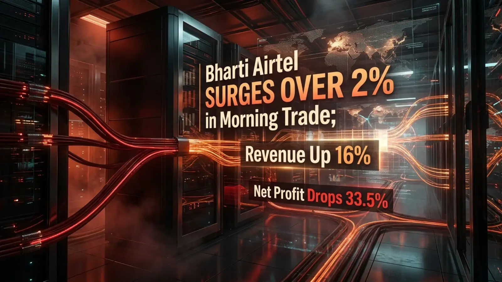 Bharti Airtel Surges Over 2% in Morning Trade; FY26 Q4 Revenue Up 16%, Net Profit Drops 33.5%