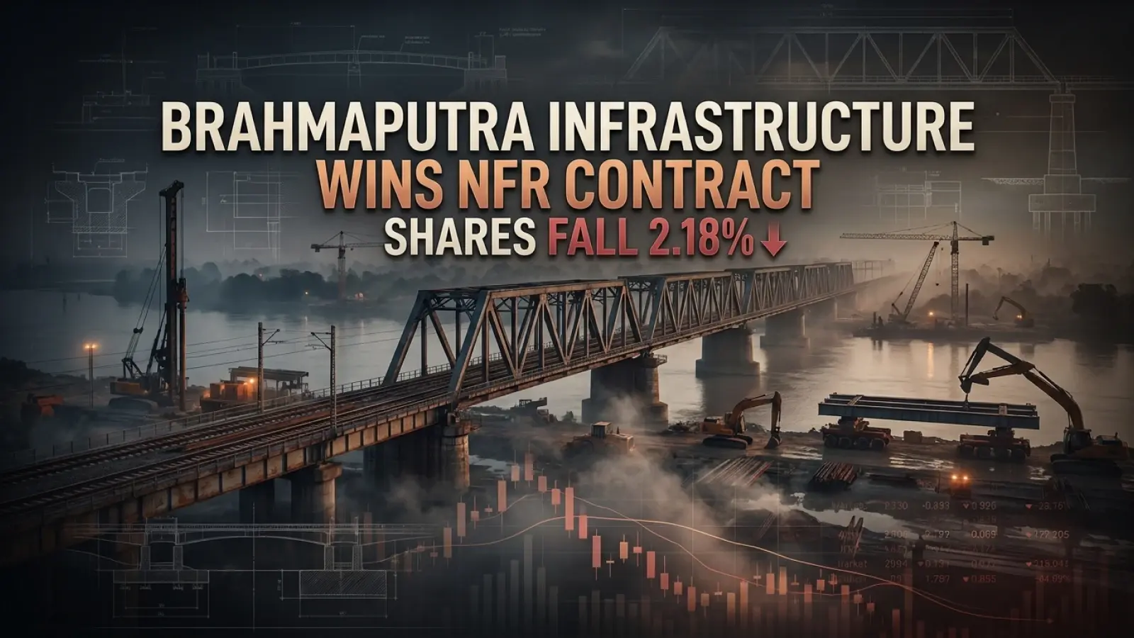 Brahmaputra Infrastructure Wins NFR Contract; Shares Fall 2.18%