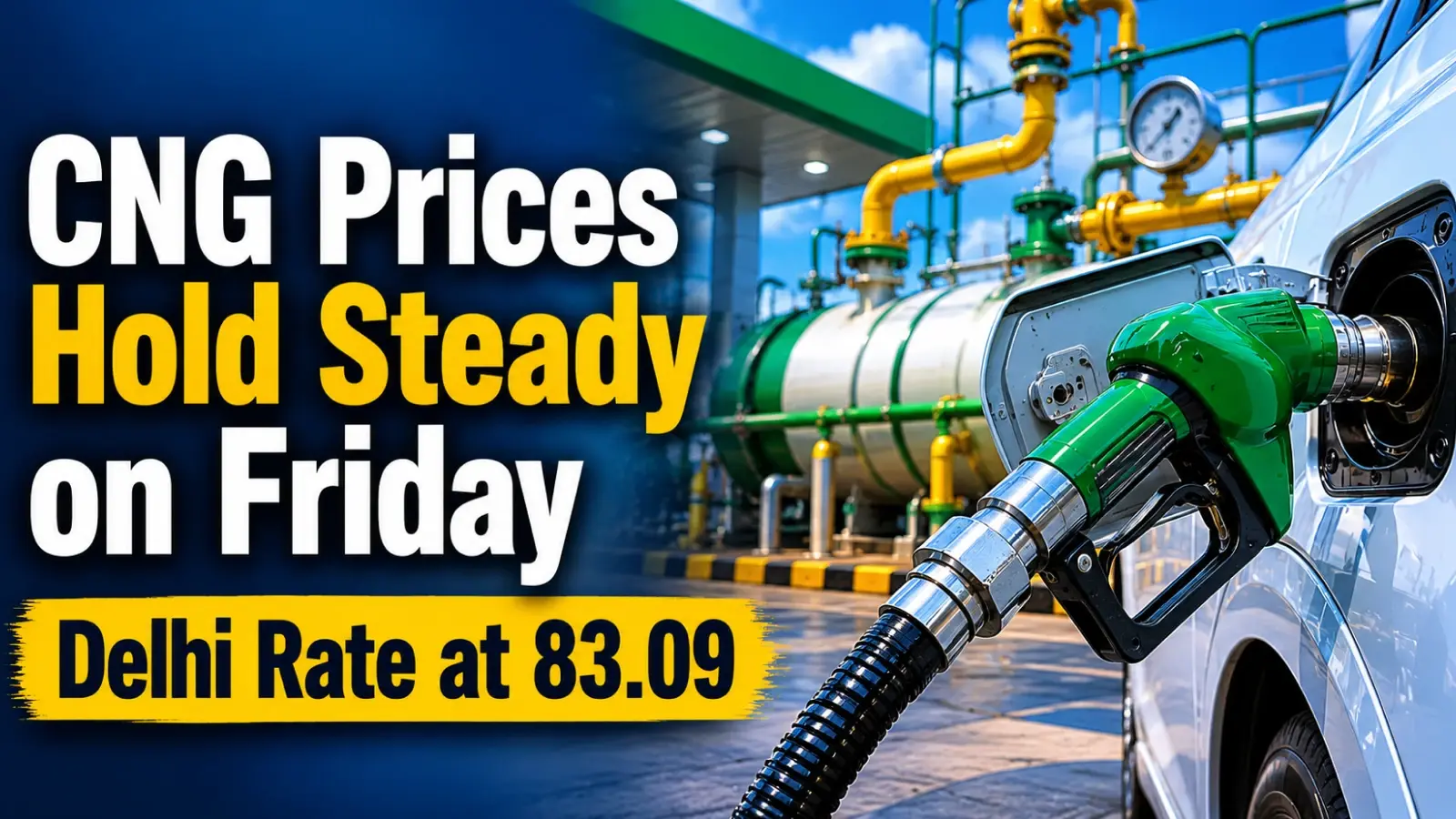 CNG Rates Today, May 29, 2026: CNG Prices Unchanged on Friday; Hyderabad Tops at ₹97 Per Kg