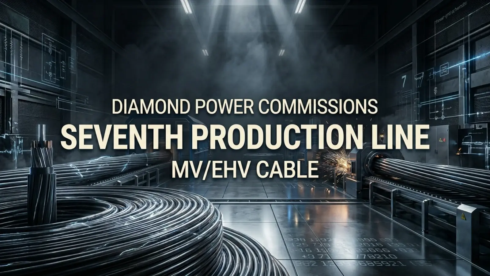 Diamond Power Commissions Seventh MV/EHV Cable Production Line
