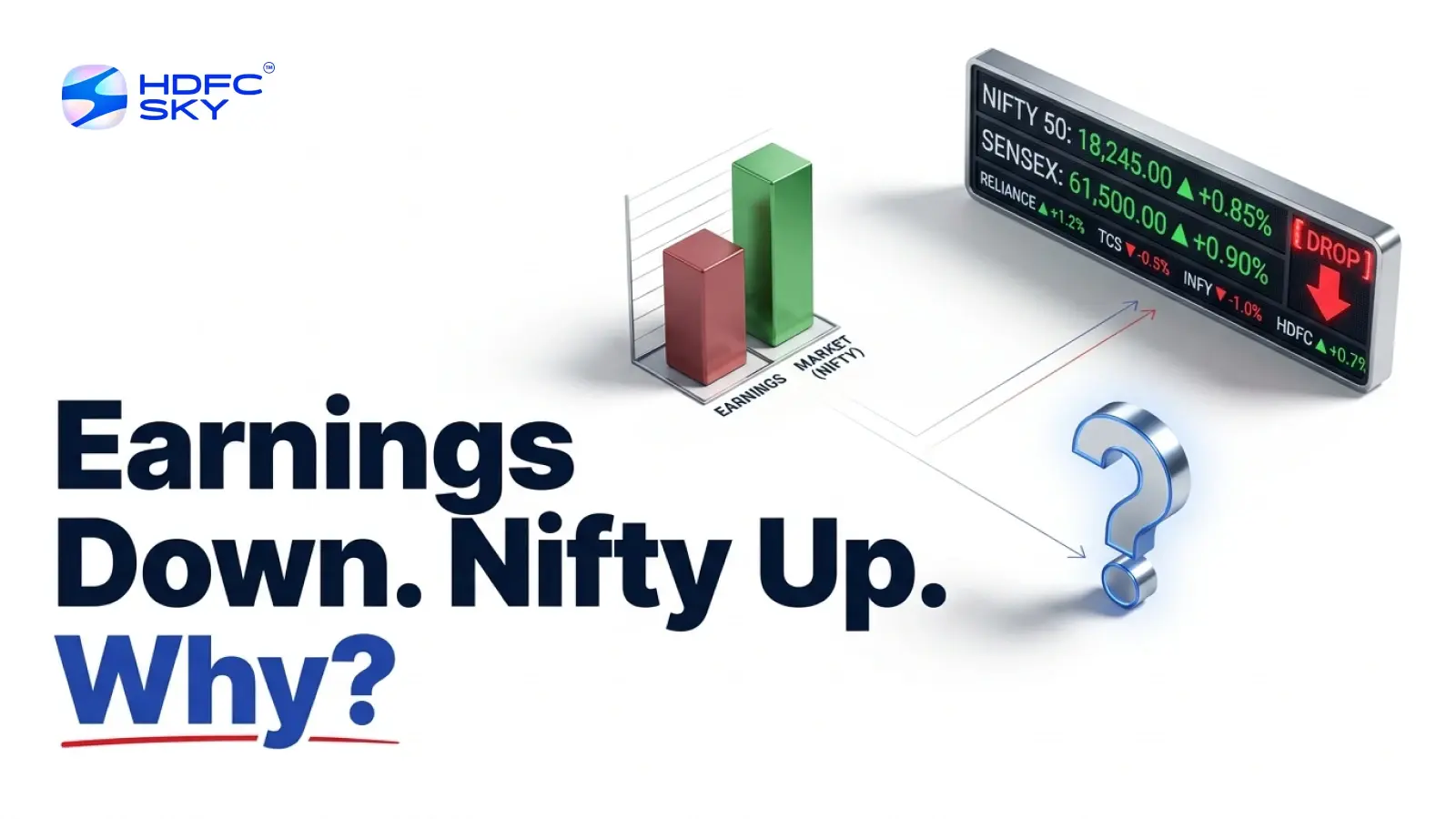 Why Nifty Hit All Time Highs While Corporate Earnings Were Actually Falling: Explained Simply