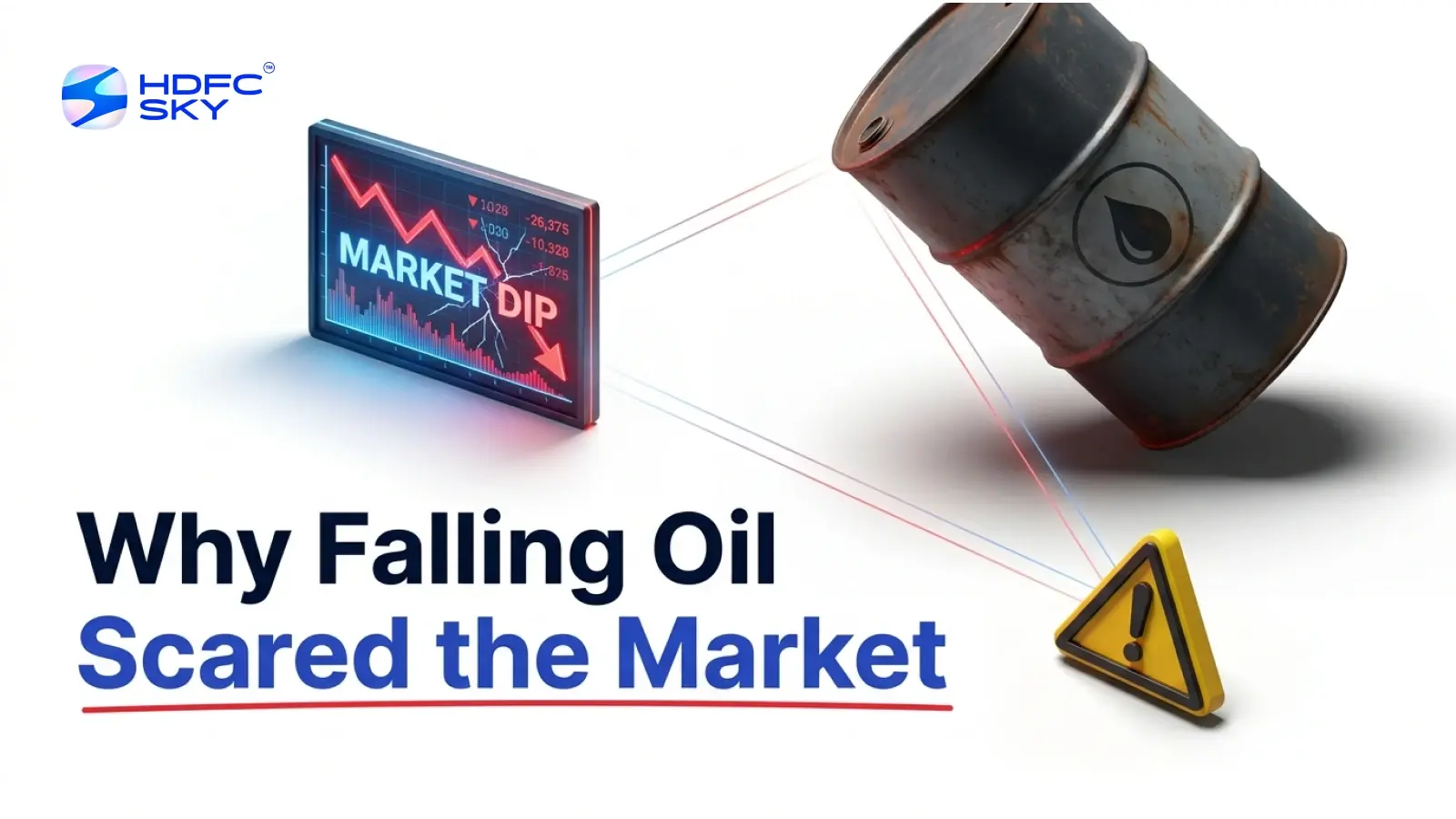 Why Oil Falling Is Sometimes Bad For Markets: The Counterintuitive Logic Explained