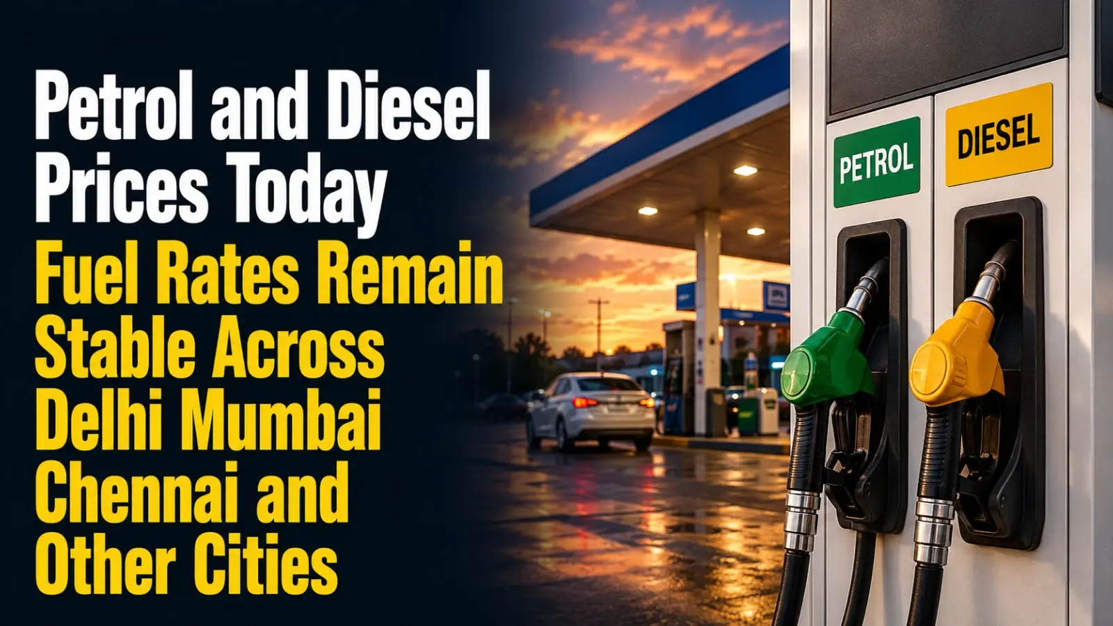 Petrol and Diesel Prices Today, May 27, 2026: Fuel Prices Remain Stable Across Delhi, Mumbai, Chennai and Other Cities