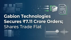 Gabion Technologies Secures ₹7.11 Crore Orders; Shares Trade Flat