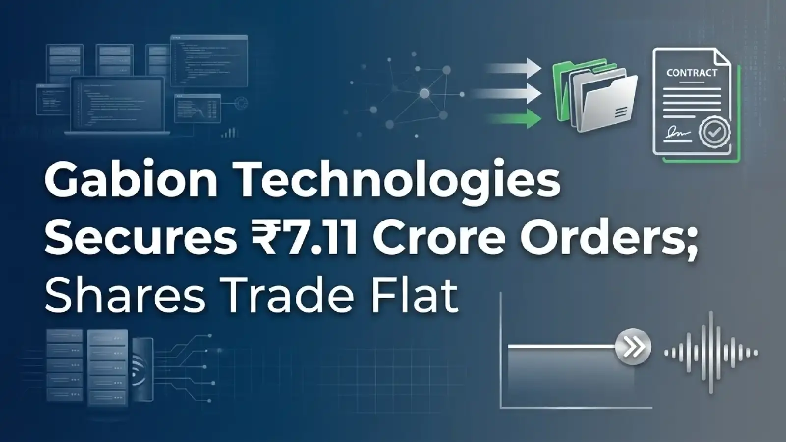 Gabion Technologies Secures ₹7.11 Crore Orders; Shares Trade Flat