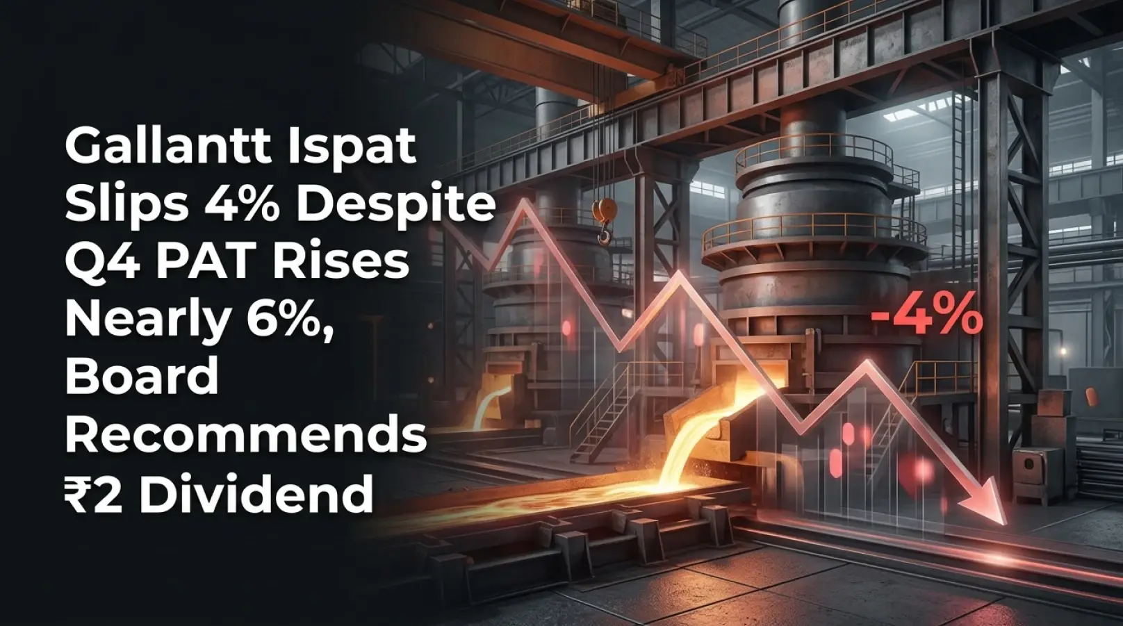Q4 Results: Gallantt Ispat Slips 4% Despite 6% Increase In PAT;Board Recommends ₹2 Dividend