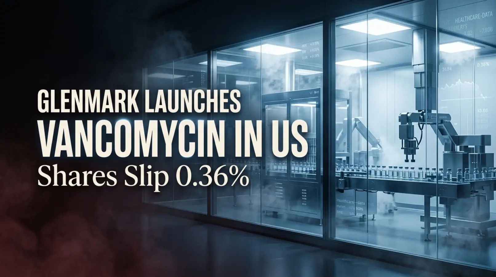 Glenmark Launches Vancomycin Injection In US; Shares Fall 0.36%
