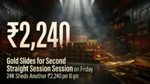Gold Slides for Second Straight Session on Friday; 24K Sheds Another ₹2,240 per 10 gm