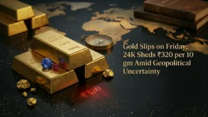 Gold Rate Today, May 8: Gold Slips on Friday; 24K Sheds ₹320 per 10 gm Amid Geopolitical Uncertainty