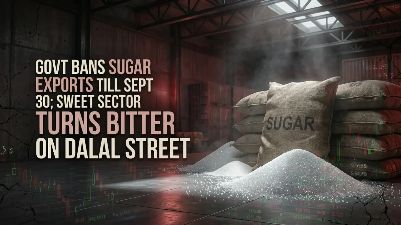 Govt Bans Sugar Exports Till Sept 30; Dhampur Sugar, Balrampur Chini, Other Sugar Stocks Turns Bitter on Dalal Street