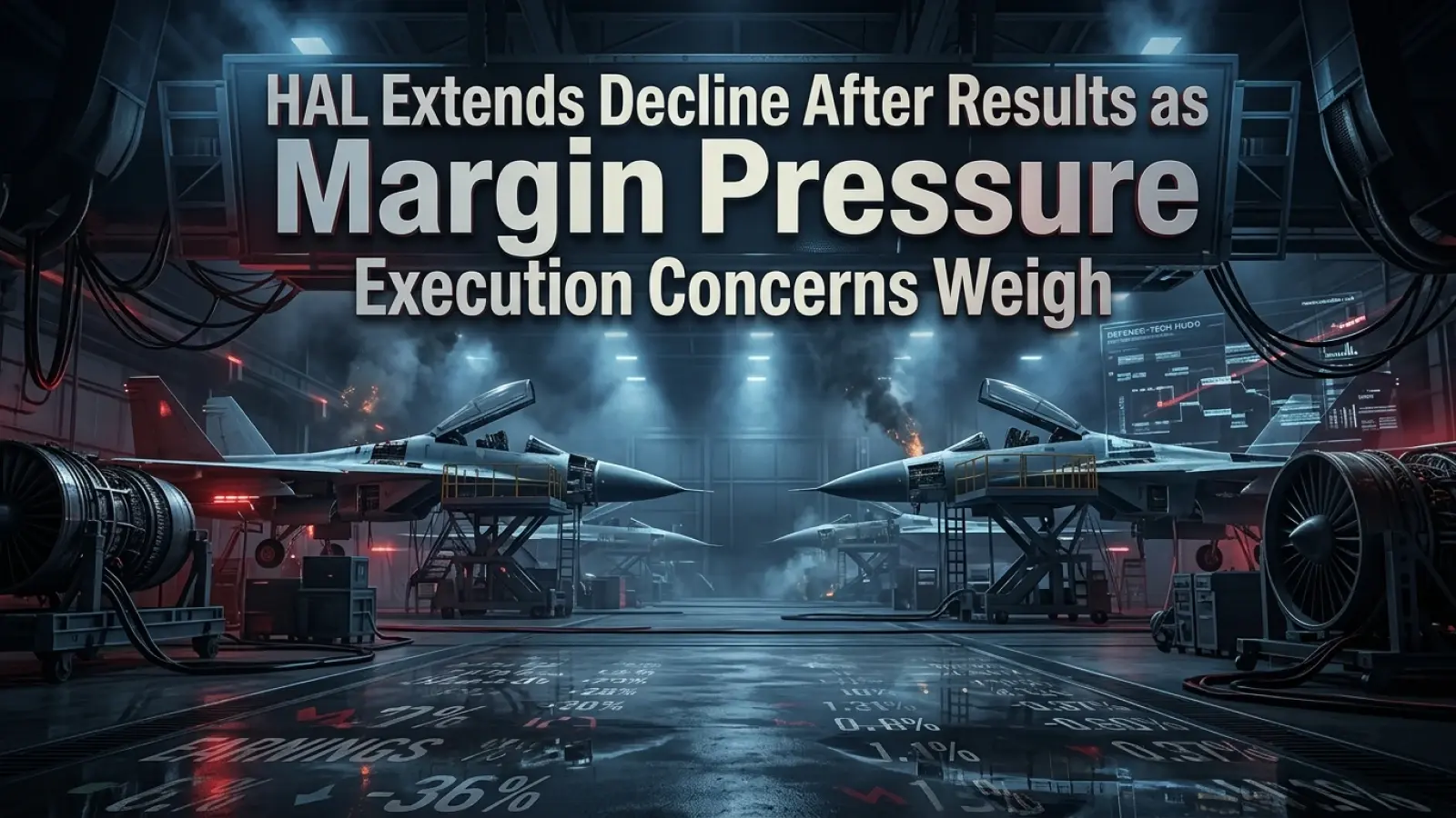 Q4 Results: HAL Extends Decline After Results as Margin Pressure, Execution Concerns Weigh