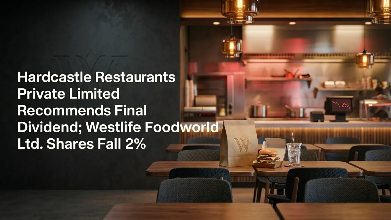 Hardcastle Restaurants Private Limited Recommends Final Dividend; Westlife Foodworld Ltd. Shares Fall 2% 