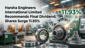 Harsha Engineers International Limited Recommends Final Dividend; Shares Surge 11.93% 