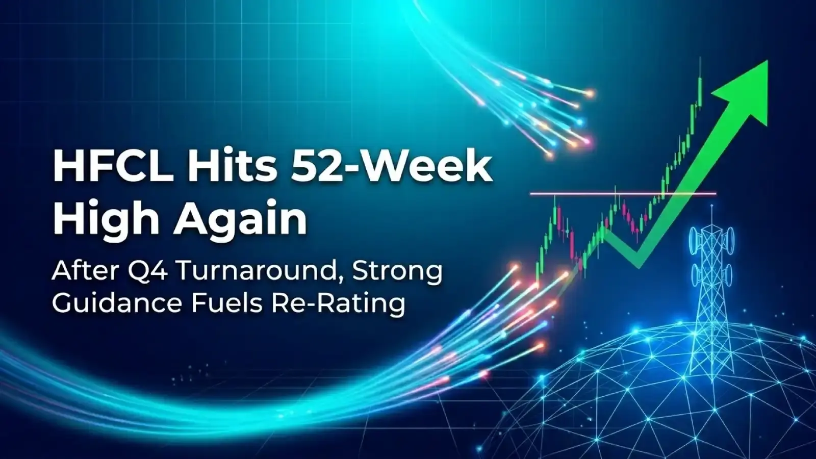 HFCL Hits 52-Week High Again After Q4 Turnaround, Strong Guidance Fuels Re-Rating