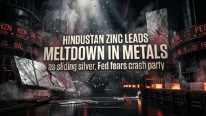 Hindustan Zinc Leads Meltdown In Metals As Sliding Silver, Fed Fears Crash Party