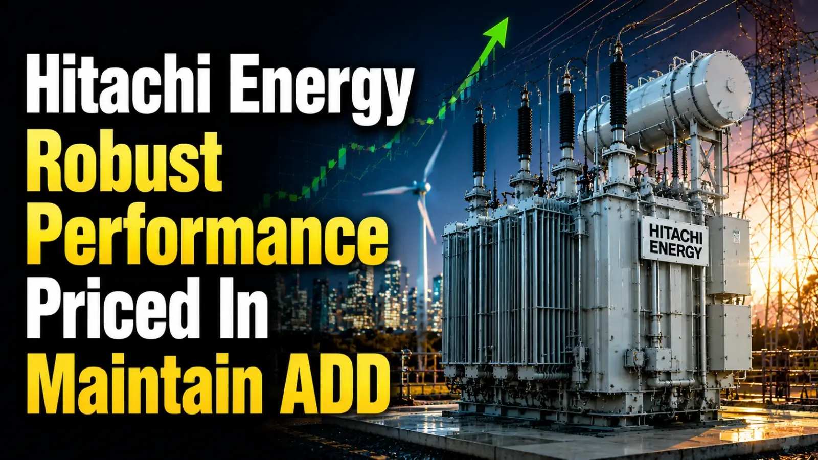 Hitachi Energy: Robust Performance Priced In. Maintain ADD