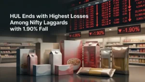 Nifty 50 Top Losers: HUL Down 1.90%, TCS 1.33%, Titan 1.16% Among Nifty Laggards
