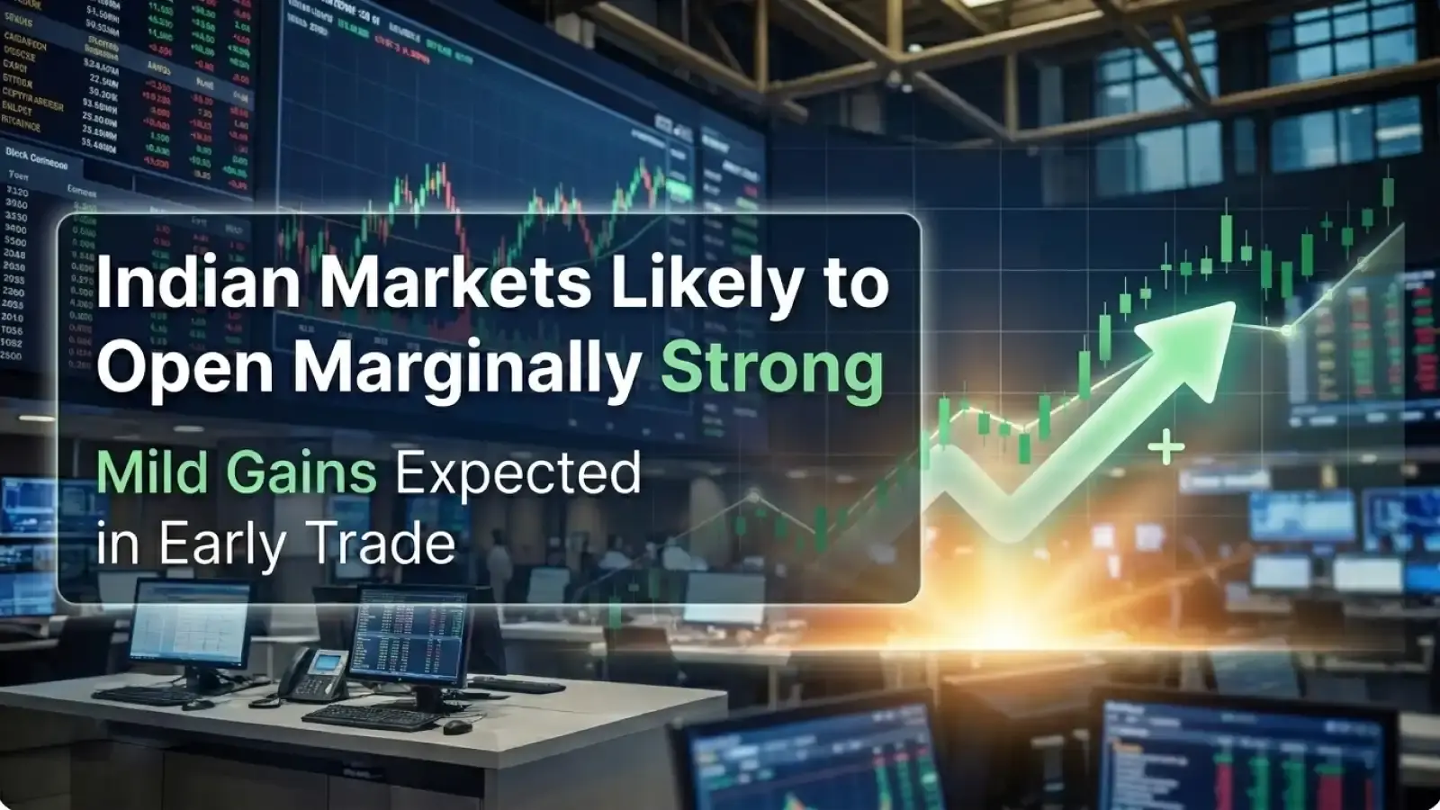 Indian Markets Likely to Open Marginally Strong  