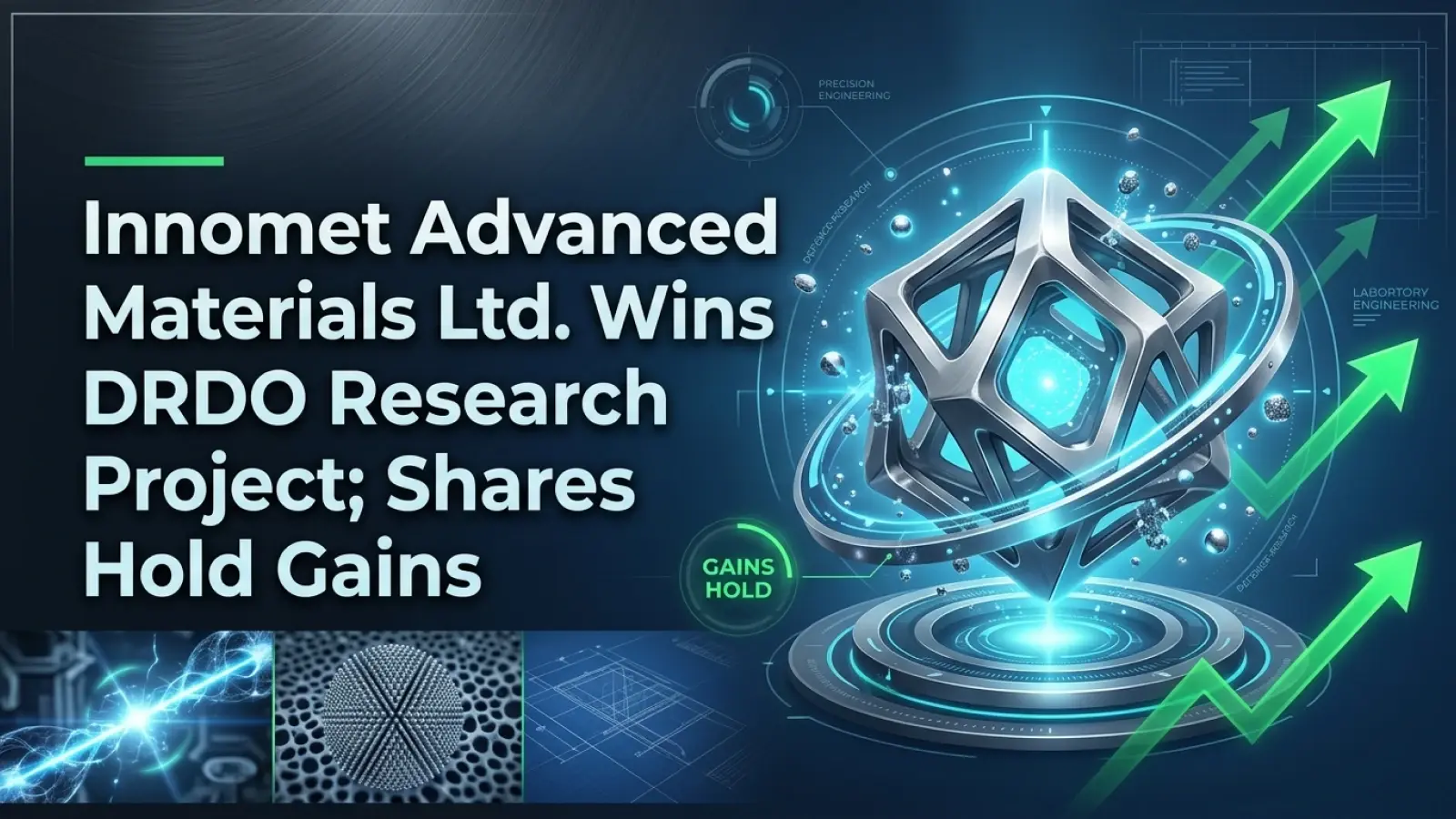 Innomet Advanced Materials Ltd. Wins DRDO Research Project; Shares Hold Gains