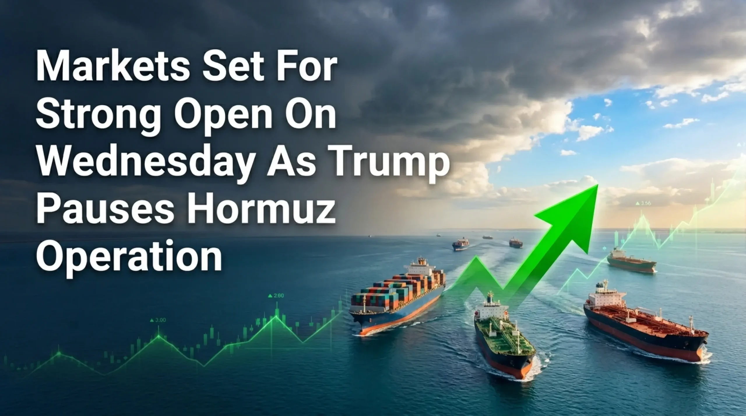 Markets Set For Strong Open On Wednesday As Trump Pauses Hormuz Operation 