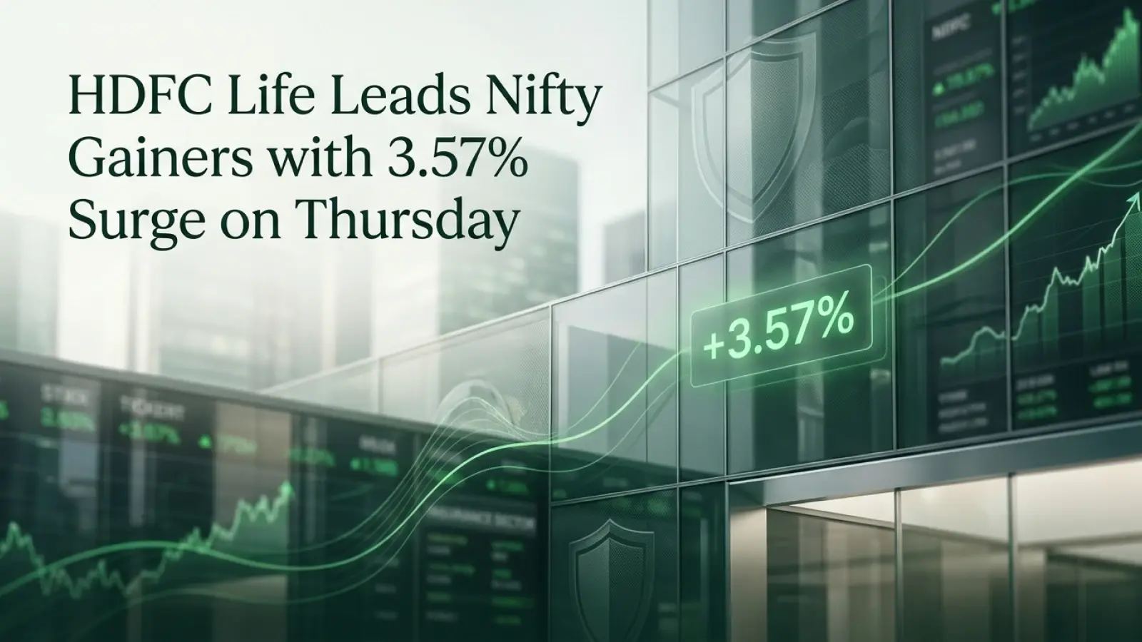 HDFC Life Up 3.57%, Bajaj Auto 2.63%, M&M 1.93% Lead Nifty Gainers Surge on Thursday