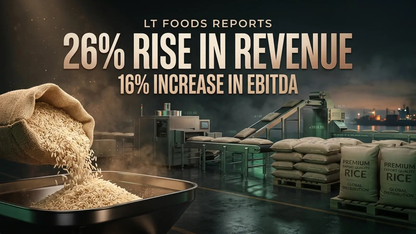 LT Foods Reports 26% Y-o-Y Rise In Revenue, 16% Increase In EBITDA 