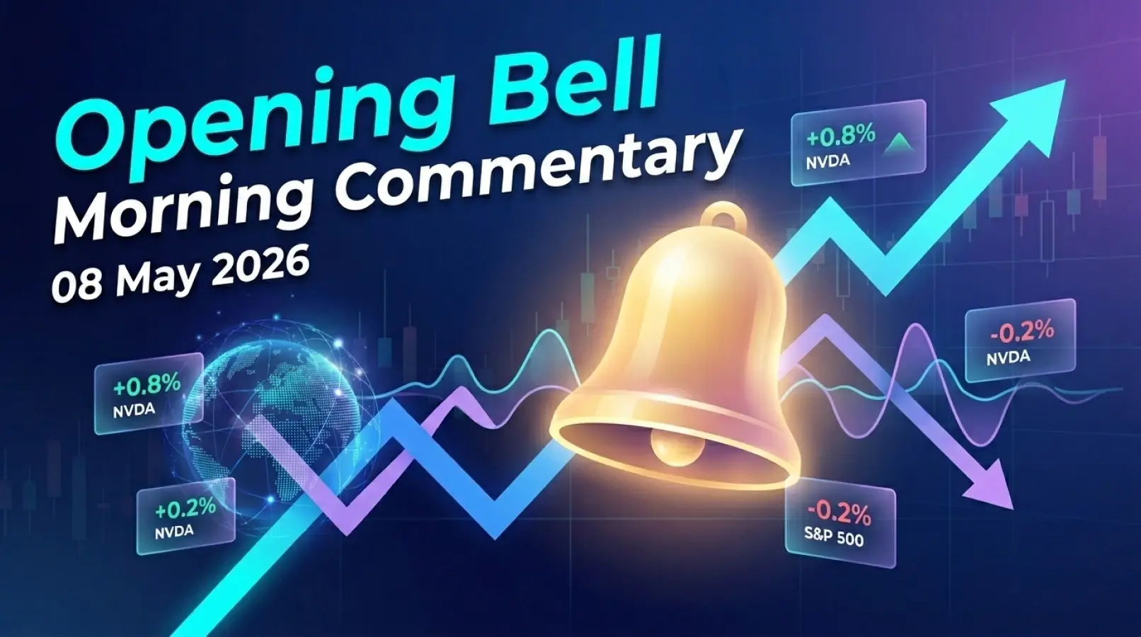 Opening Bell - Morning Commentary - 08 May 2026