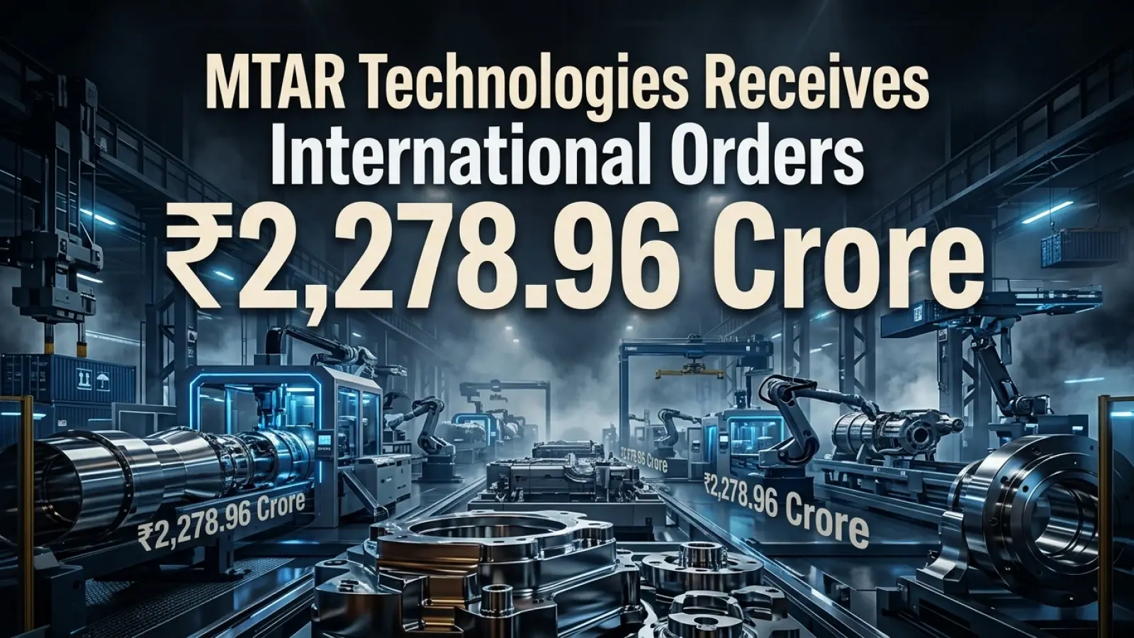 MTAR Technologies Receives International Orders Worth ₹2,278.96 Crore
