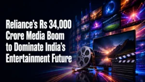 Mukesh Ambani Bets Big on AI: Reliance’s ₹34,000 Crore Media Boom to Dominate India’s Entertainment Future