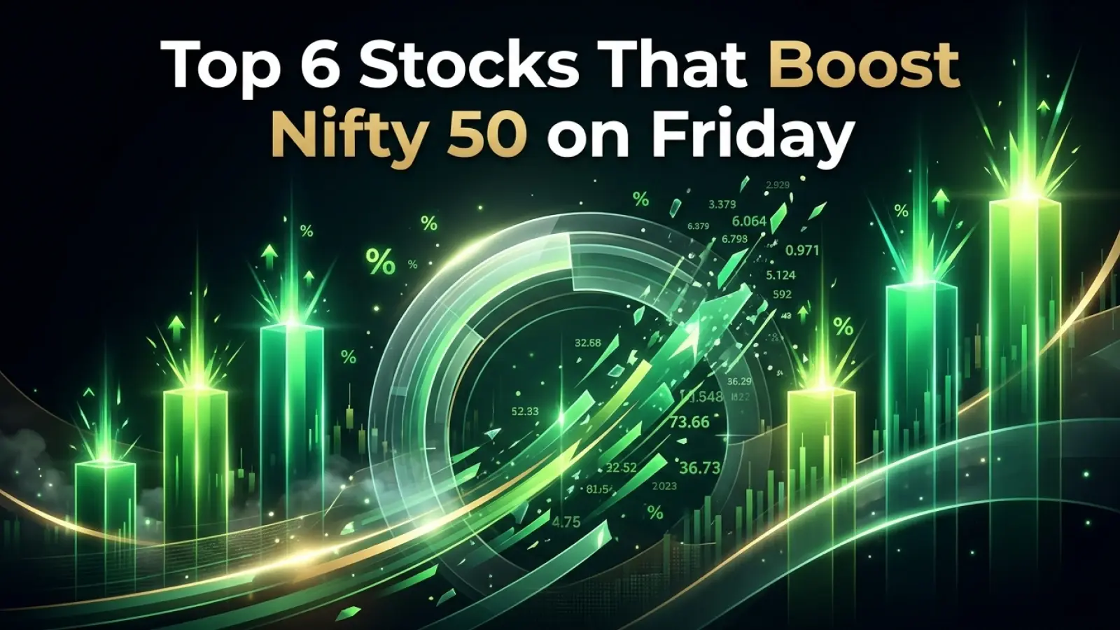 Top 6 Stocks That Boost Nifty 50 on Friday