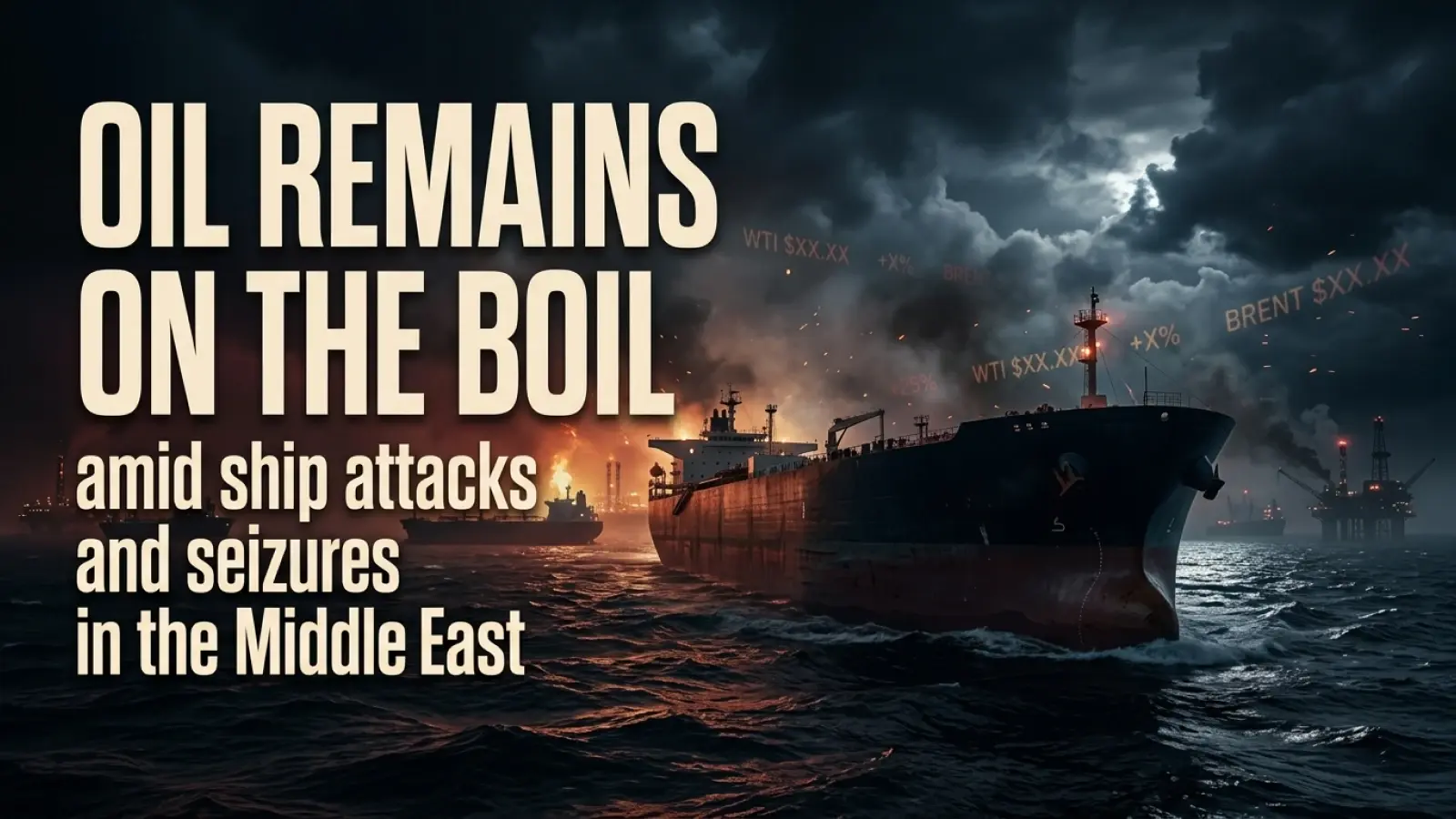 Oil Remains On The Boil at $106.9Amid Ship Attacks And Seizures In The Middle East