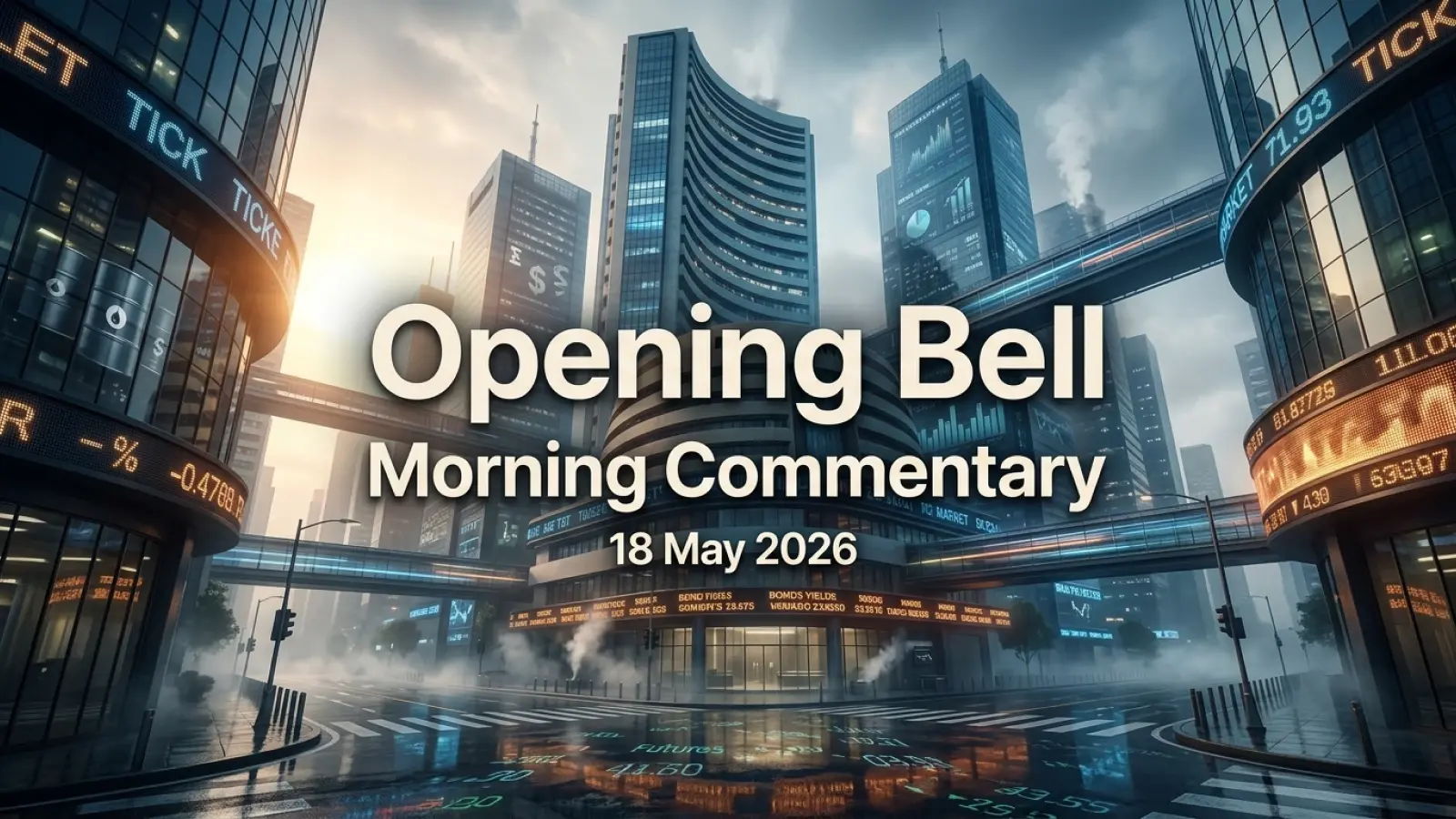 Opening Bell Morning Commentary - 18 May 2026