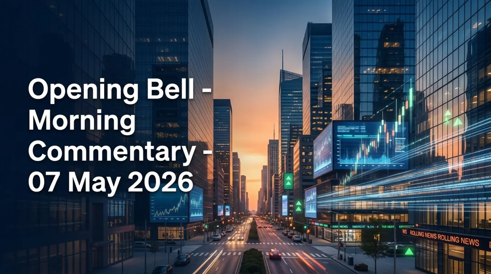Opening Bell - Morning Commentary - 07 May 2026