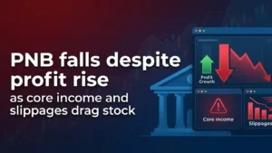 PNB Falls 3% Despite Profit Rise As Core Income And Slippages Drag Stock