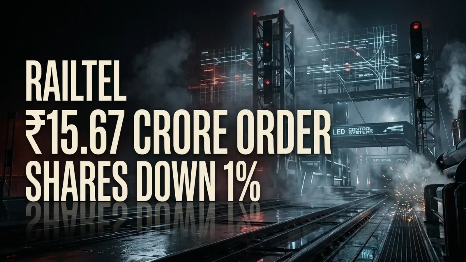 RailTel Secures ₹15.67 Crore Railway Signalling Order; Shares Down 1%