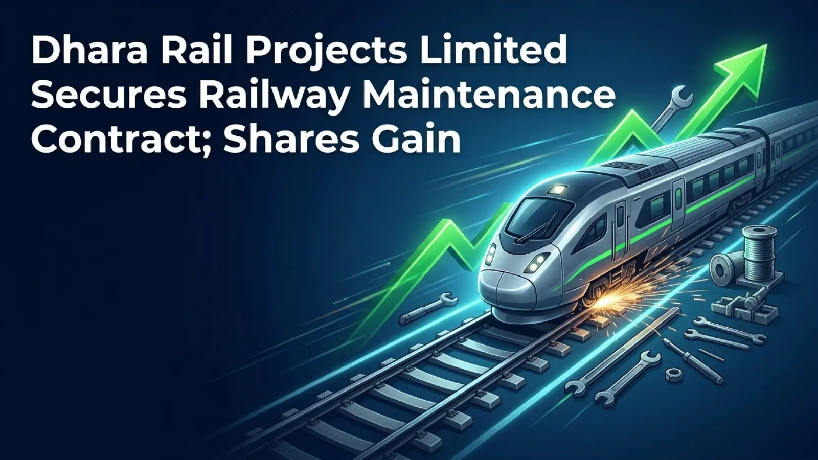 Dhara Rail Projects Limited Secures Railway Maintenance Contract; Shares Gain