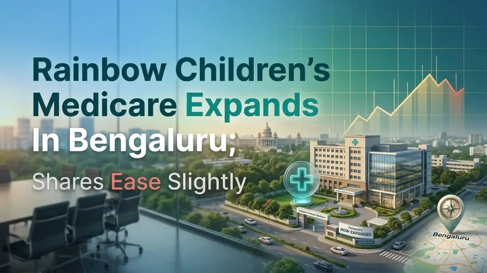 Rainbow Children’s Medicare Expands In Bengaluru; Shares Ease Slightly