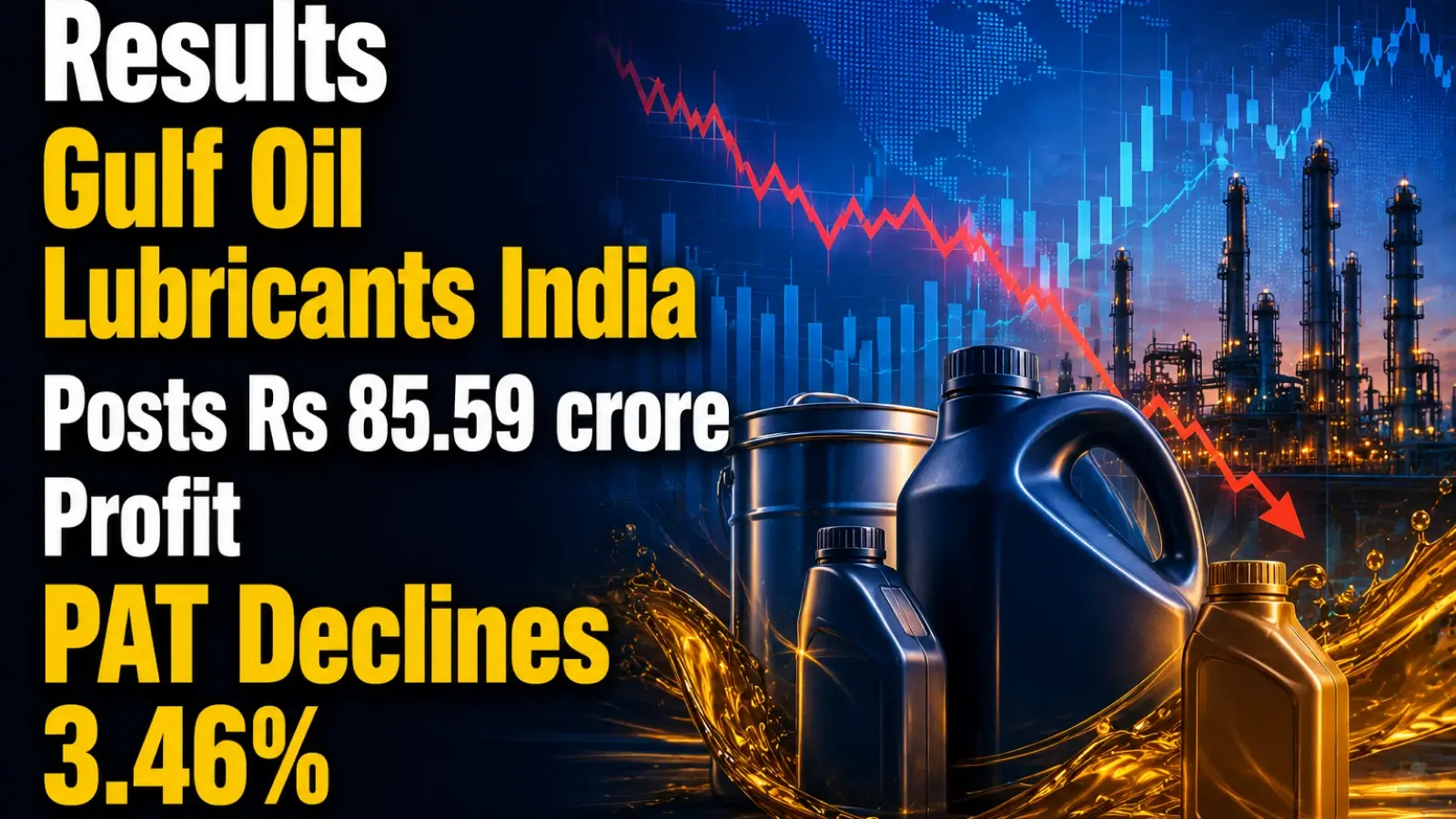 Q4 Results: Gulf Oil Lubricants India Posts Rs 85.59 crore Profit; PAT Declines 3.46%