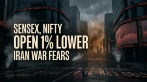 Sensex, Nifty Open Over 1% Lower as Iran War Fears Grip Global Markets