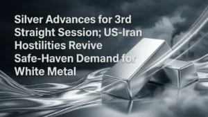 Silver Advances for 3rd Straight Session; US-Iran Hostilities Revive Safe-Haven Demand for White Metal