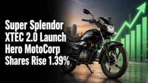 Super Splendor XTEC 2.0 Launch; Hero MotoCorp Shares Rise 1.39%