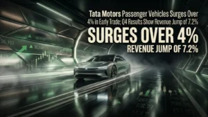 Q4 Results: Tata Motors Passenger Vehicles Surges Over 4% in Early Trade; Revenue Jump 7.2%