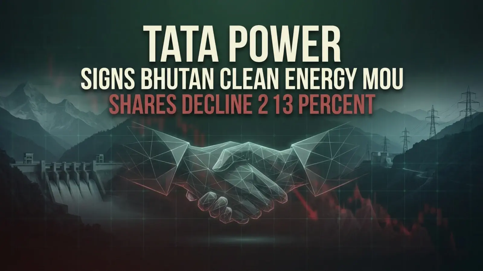 Tata Power Signs Bhutan Clean Energy MoU; Shares Decline 2.13%