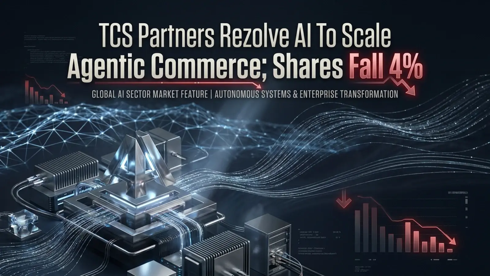 TCS Partners Rezolve AI To Scale Agentic Commerce; Shares Fall 4%