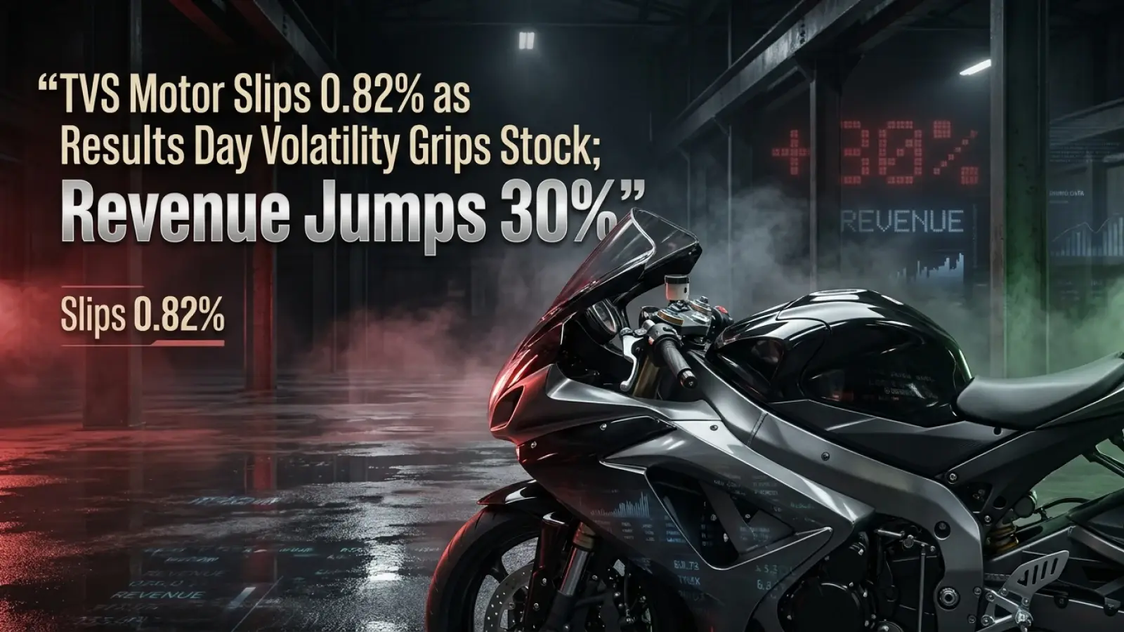 Q4 Results: TVS Motor Slips 0.82% as Results Day Volatility Grips Stock; Revenue Jumps 30%